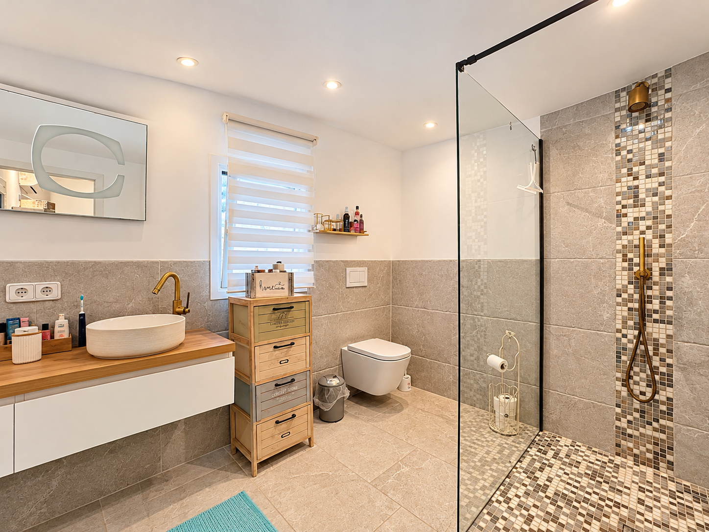 Badezimmer im Haupthaus